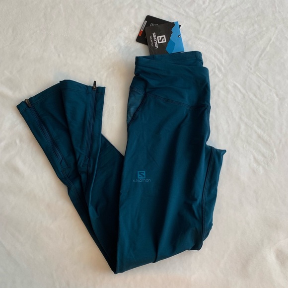 Salomon Agile Warm Tight in Reflecting Pond - Picture 1 of 5